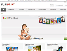 Tablet Screenshot of fujiprint.be